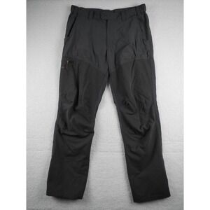 PATAGONIA Field Pants Mens Large Gray Cargo Trekking Camping Hiking Nylon *READ*